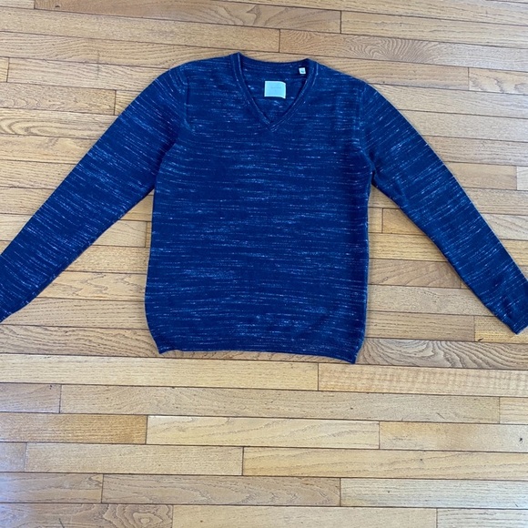 Billy Reid Sweater Wool Pullover V Neck - S - Picture 2 of 8